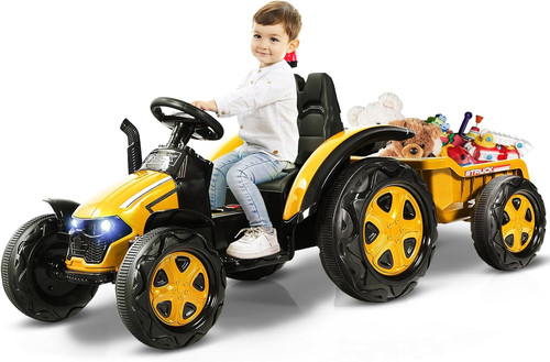 Trattore elettrico per bambini - trattore,