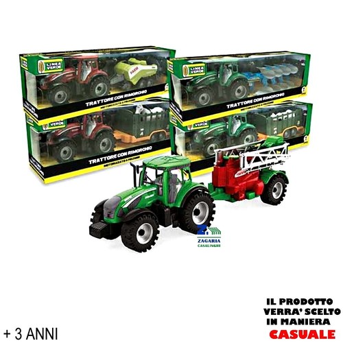Trattore con rimorchio - trattore,