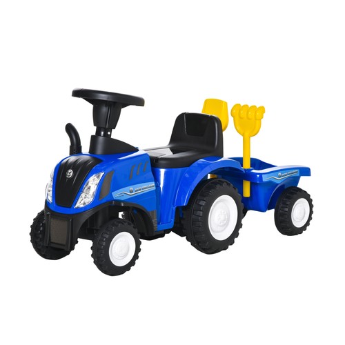 Homcom trattore cavalcabile - trattore,