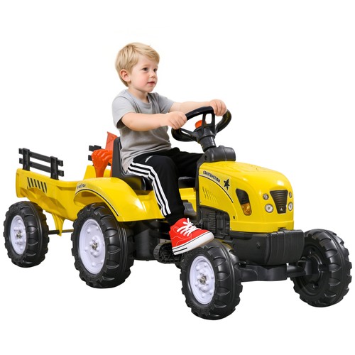 Homcom trattore per bambini - homcom,