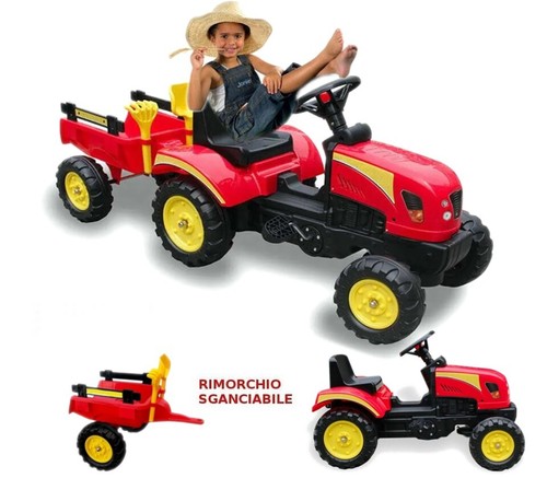 Trattore pedali per - per, bambini